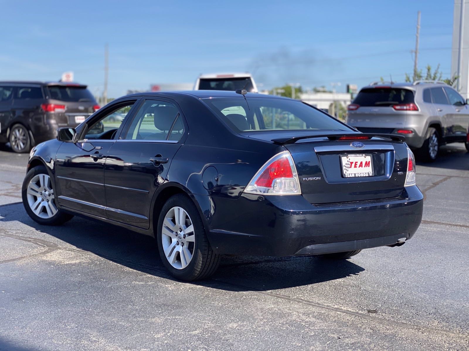 Pre Owned 2009 Ford Fusion Sel 4dr Car In Merrillville 13781b Team Honda