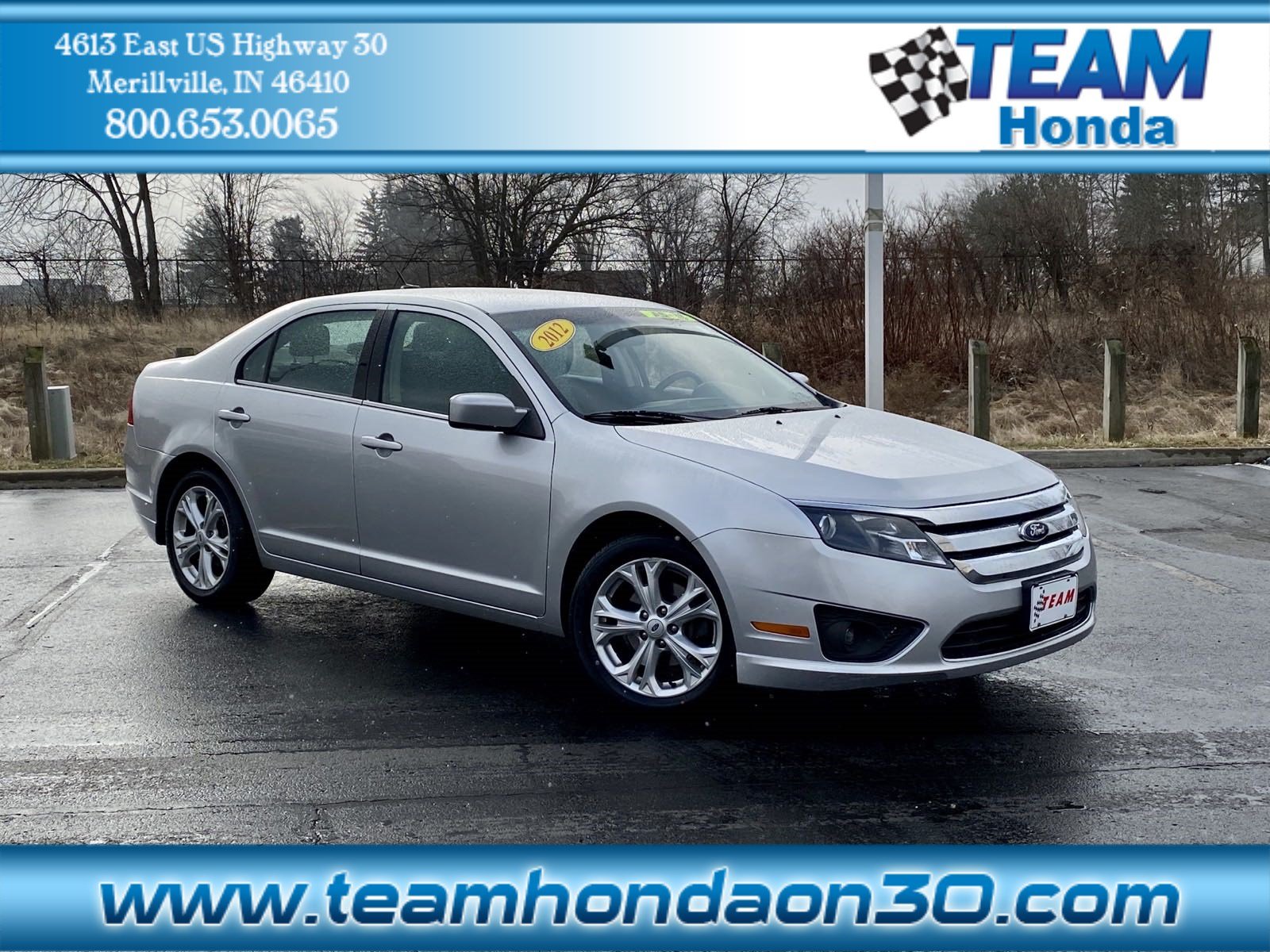 Pre Owned 2012 Ford Fusion Se 4dr Car In Merrillville 13829b